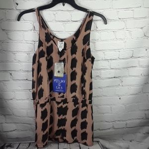 Yellow Is Gold jumpsuit romper